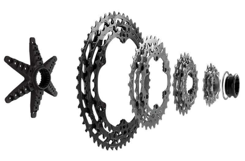 Shimano XTR M9100 2x12-fach Upgrade-Kit 10-45 Schelle – Bild 6